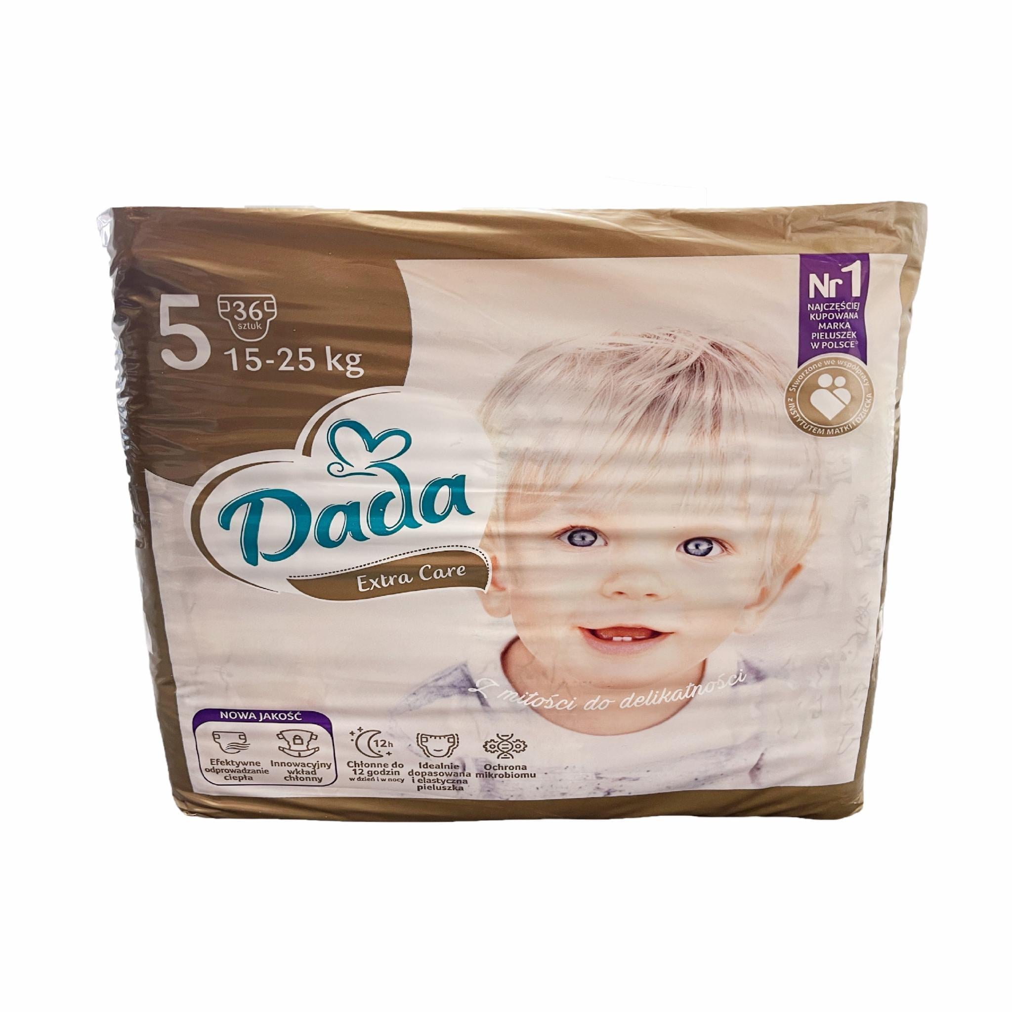 Підгузки Dada Extra Care 5 Junior 15-25 кг 36 шт. (92863029) Підгузки Dada Extra Care 5 Junior 15-25 кг 36 шт. (92863029)