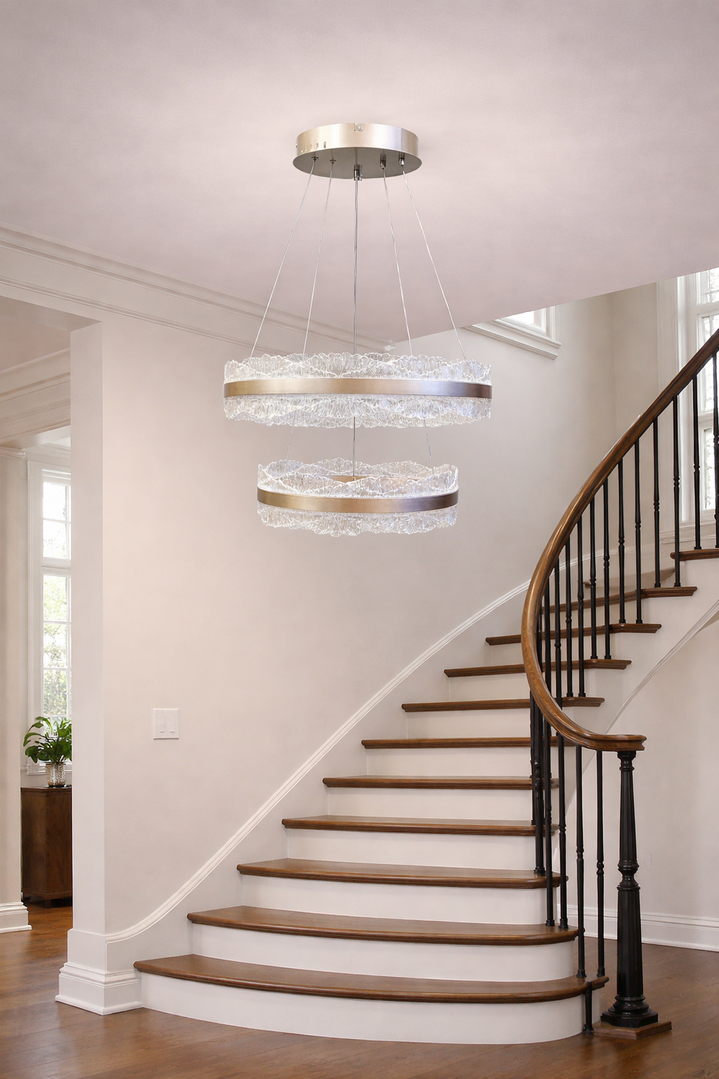 Люстра Ethereal Rings LED 3 режима 162W (20329/60+40CF)