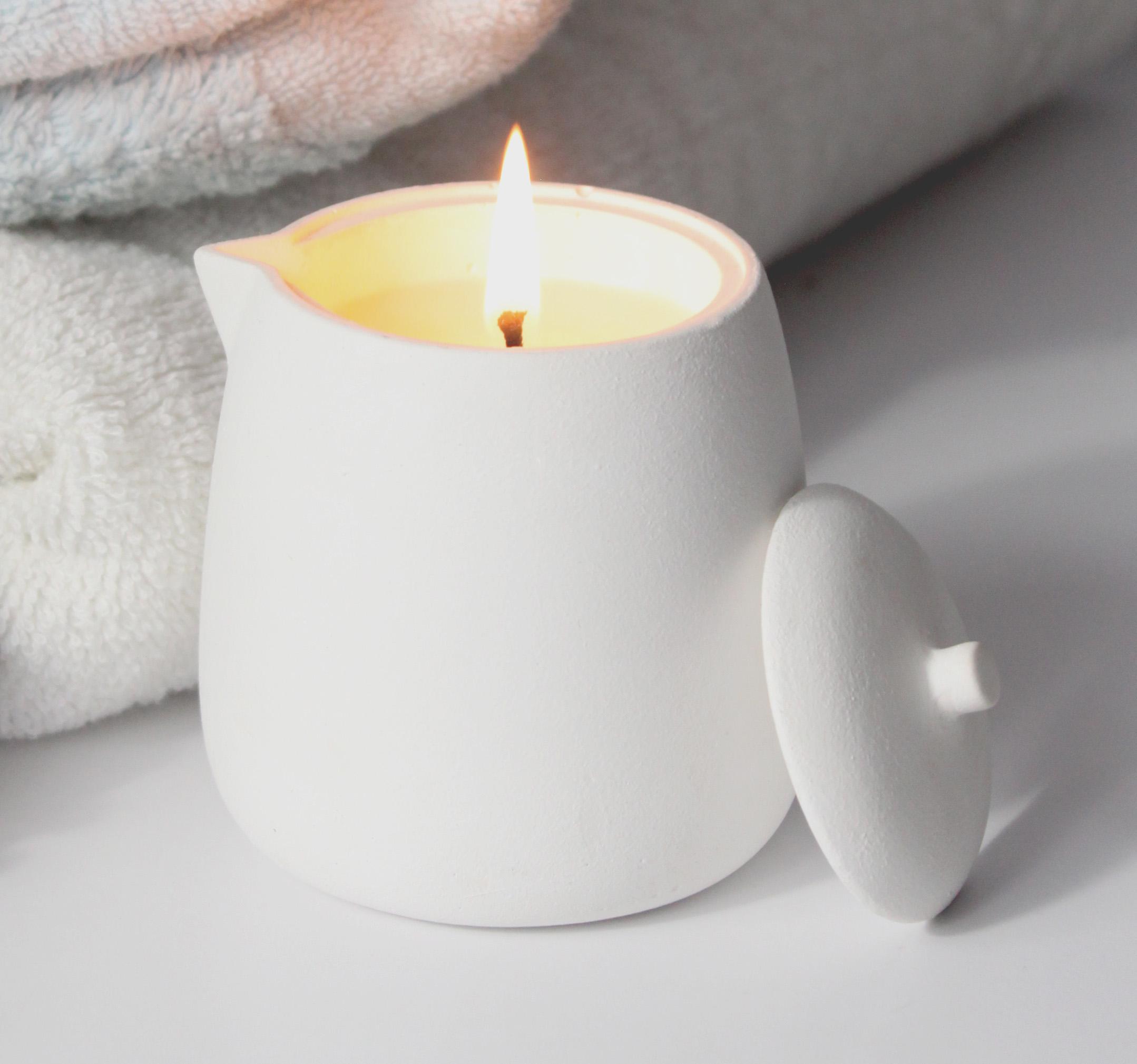 Свеча массажная NEROLI парфюмированная Янтарь и Морская Древесина 100 мл