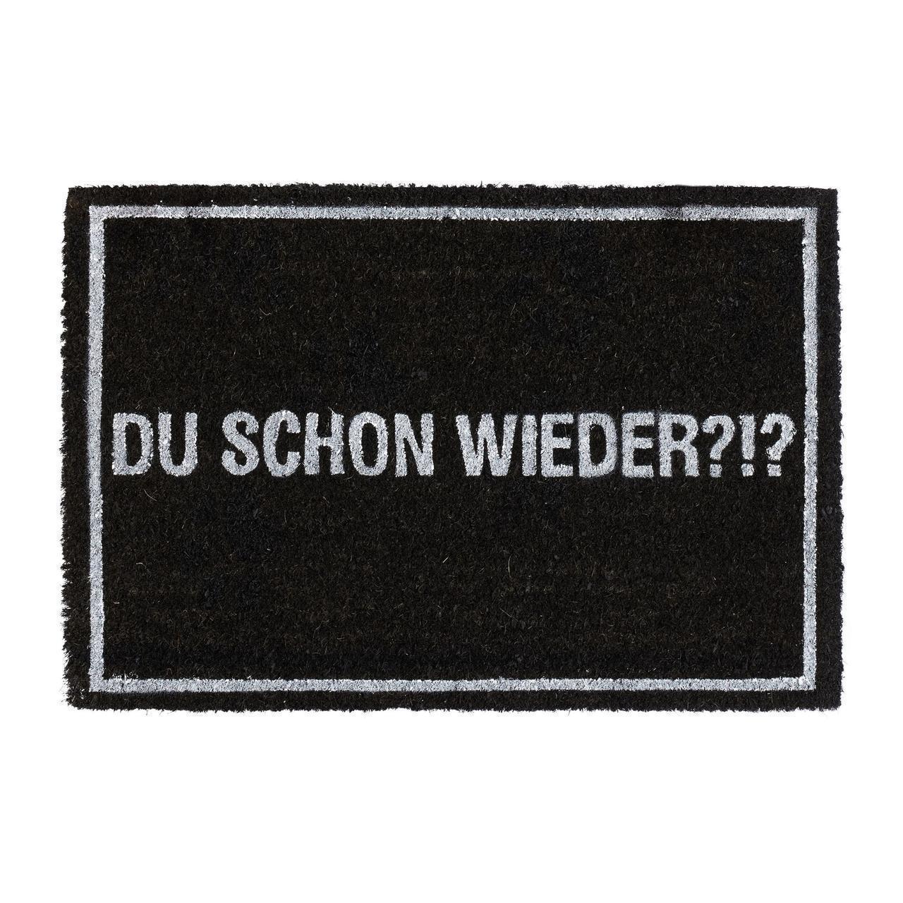 Коврик Relaxdays Du schon wieder из кокосового волокна 60x40 см (10032753)