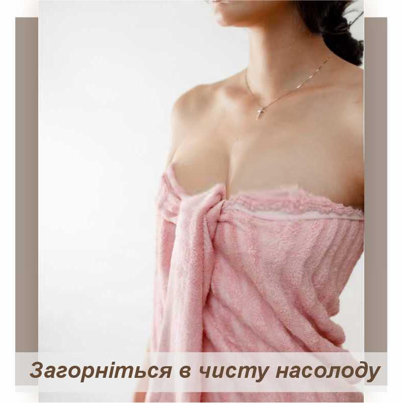 Набор полотенец бамбуковых 3 шт. Розовая роза (701402) - фото 3