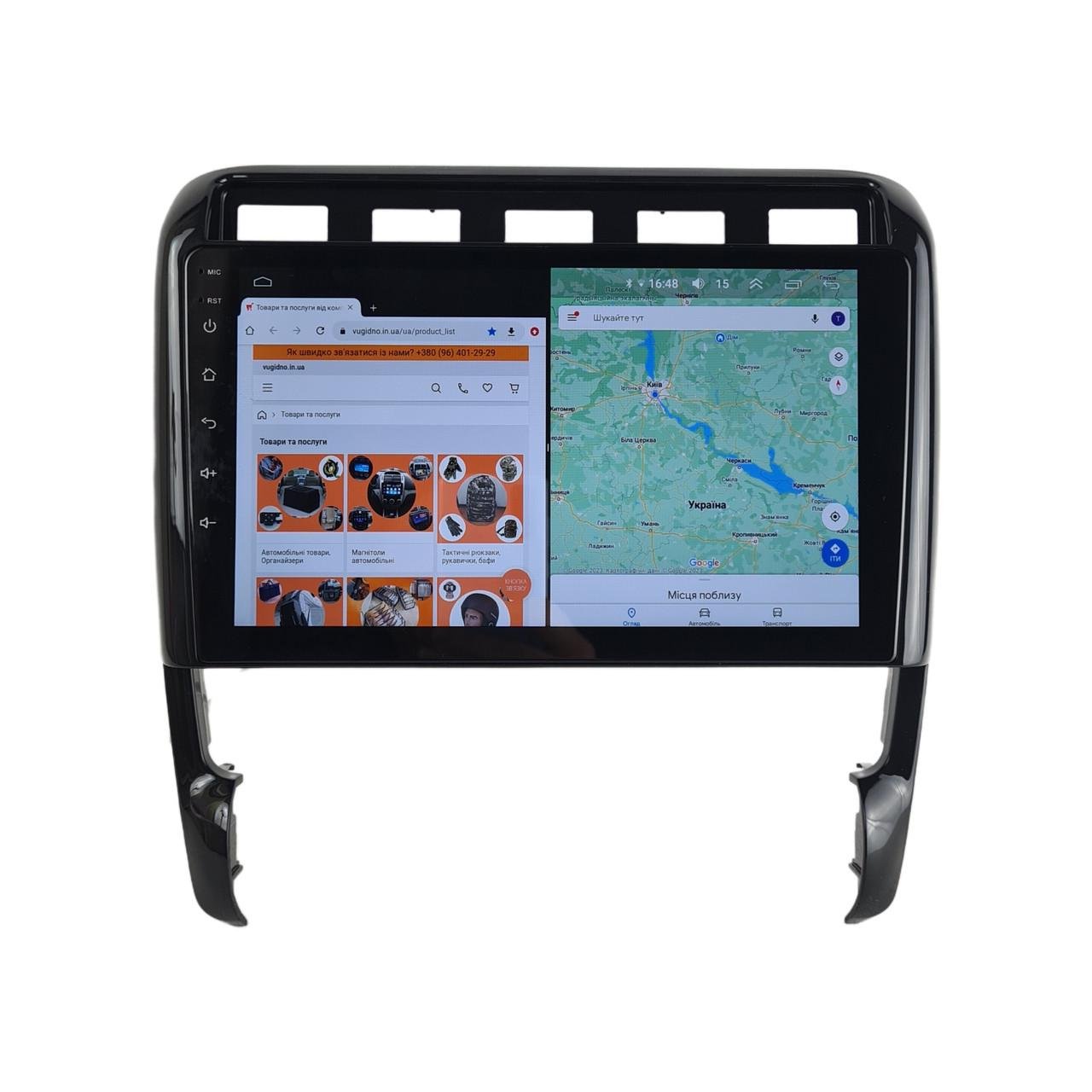 Автомагнітола Porshe Cayenne 2002-2010 Android 12+/CarPlay/8 core/Platform XyAuto (М-ПКй-9-М3)