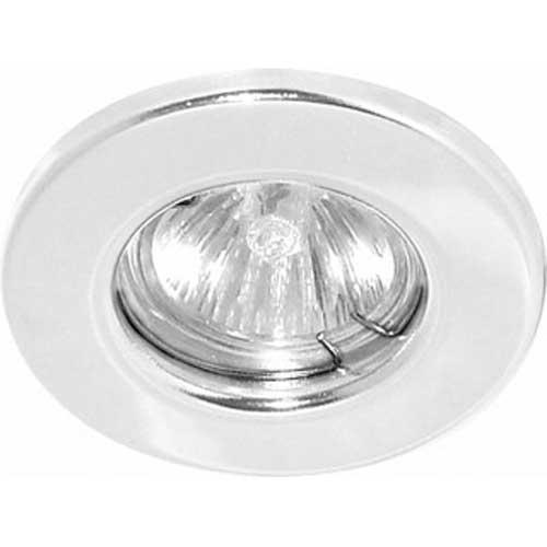 Точечный светильник врезной Feron DL10 MR16 GU5.3 50W круг Белый (03996)