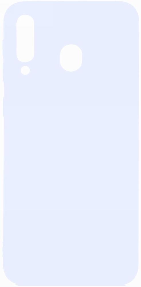 Матовый чехол для Samsung Galaxy M30 M305 (силиконовая накладка) White (09740-29)