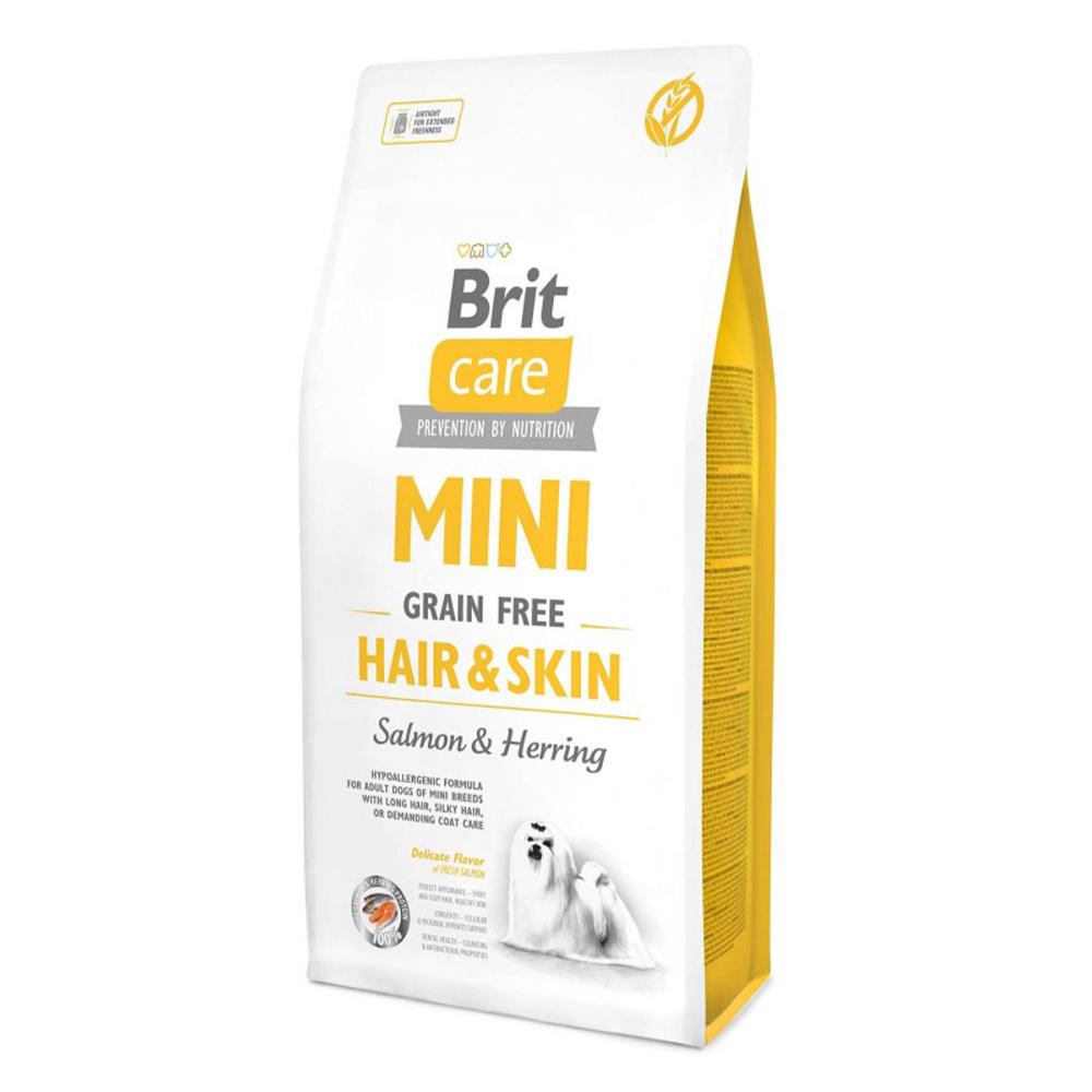 Сухой корм для собак Brit Care GF Mini Hair & Skin - 2 кг - фото 3 Сухой корм для собак Brit Care GF Mini Hair & Skin - 2 кг - фото 3