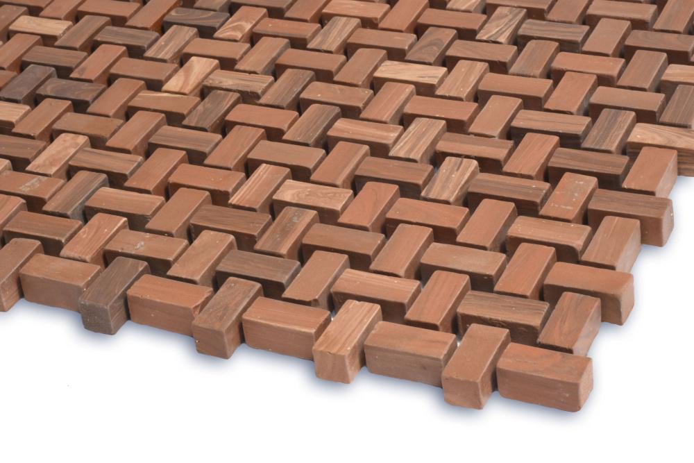 Керамогранітна мозаїка Kotto Ceramica MI7 10200416C 300x300x10 мм/10x20 мм Noce