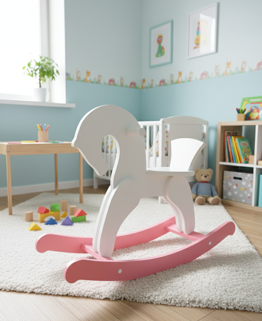 Лошадка качалка детская деревянная (1816272443)