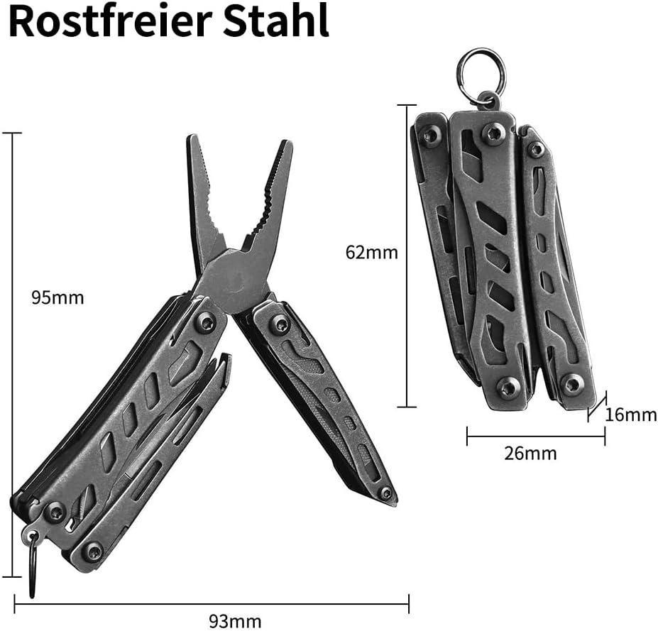 Мультитул NexTool Mini Flagship Multifunctional Pliers 11в1 Dark (NE20148) - фото 4