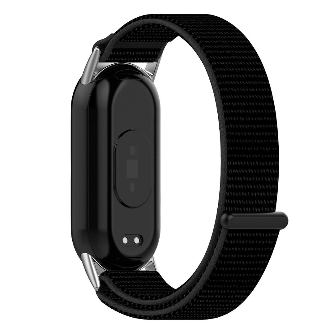 Ремінець нейлоновий Soft HMU для Xiaomi Smart Band 8 Black (ECR_8766) - фото 2