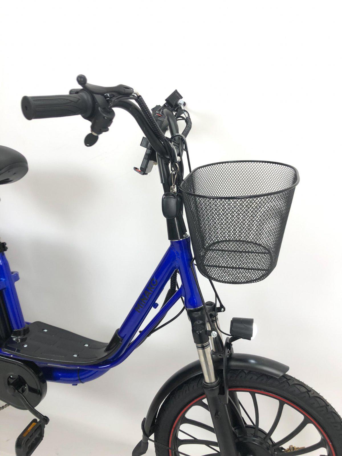 Електровелосипед двомісний MINAKO V4 PRO 800W/60V/24Ah/+Pas система Синій (25581764) - фото 4 Електровелосипед двомісний MINAKO V4 PRO 800W/60V/24Ah/+Pas система Синій (25581764) - фото 4