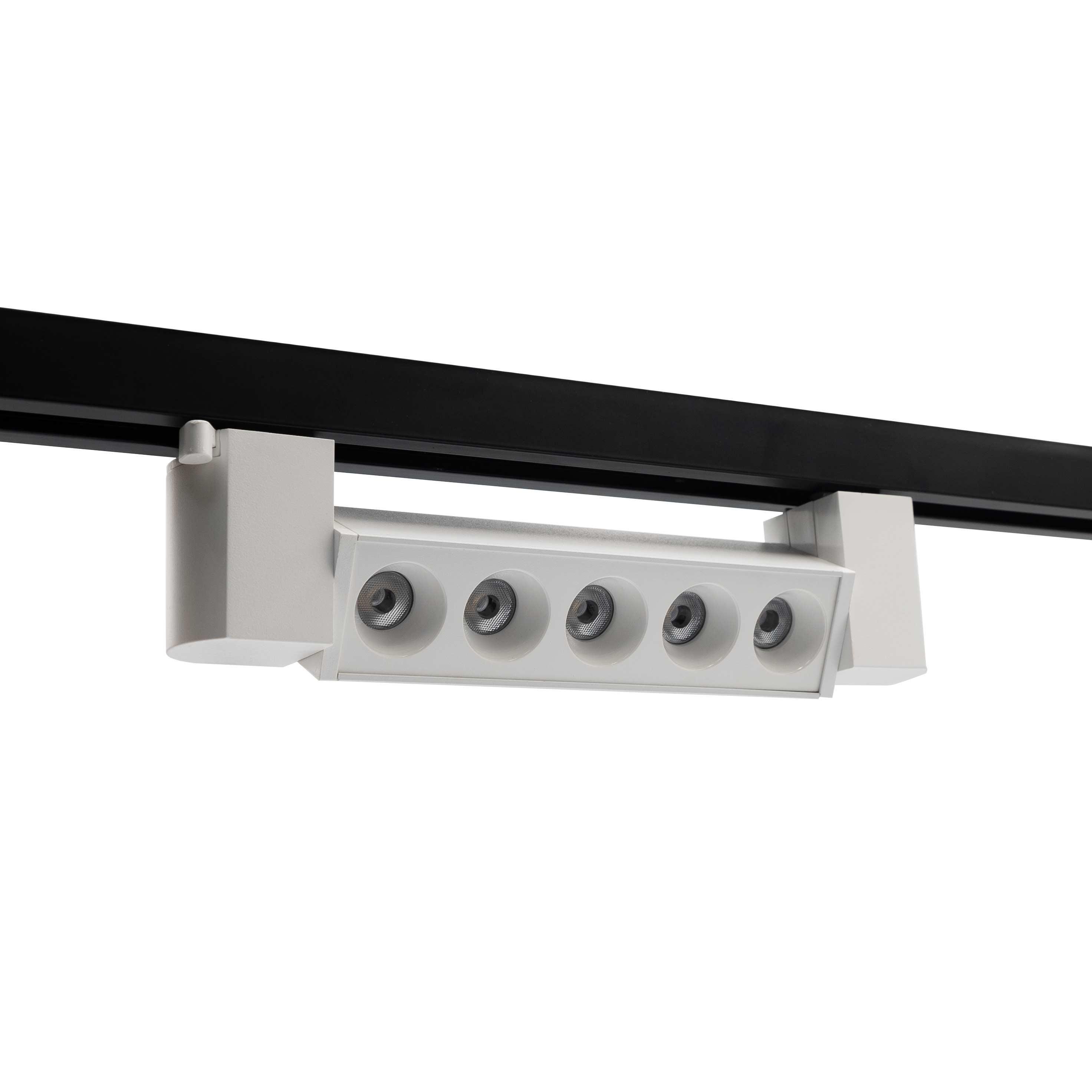 Трековий світильник поворотний Prolum M27 Series-RGL 4000К 220V 10W Білий (28925736) - фото 3 Трековий світильник поворотний Prolum M27 Series-RGL 4000К 220V 10W Білий (28925736) - фото 3