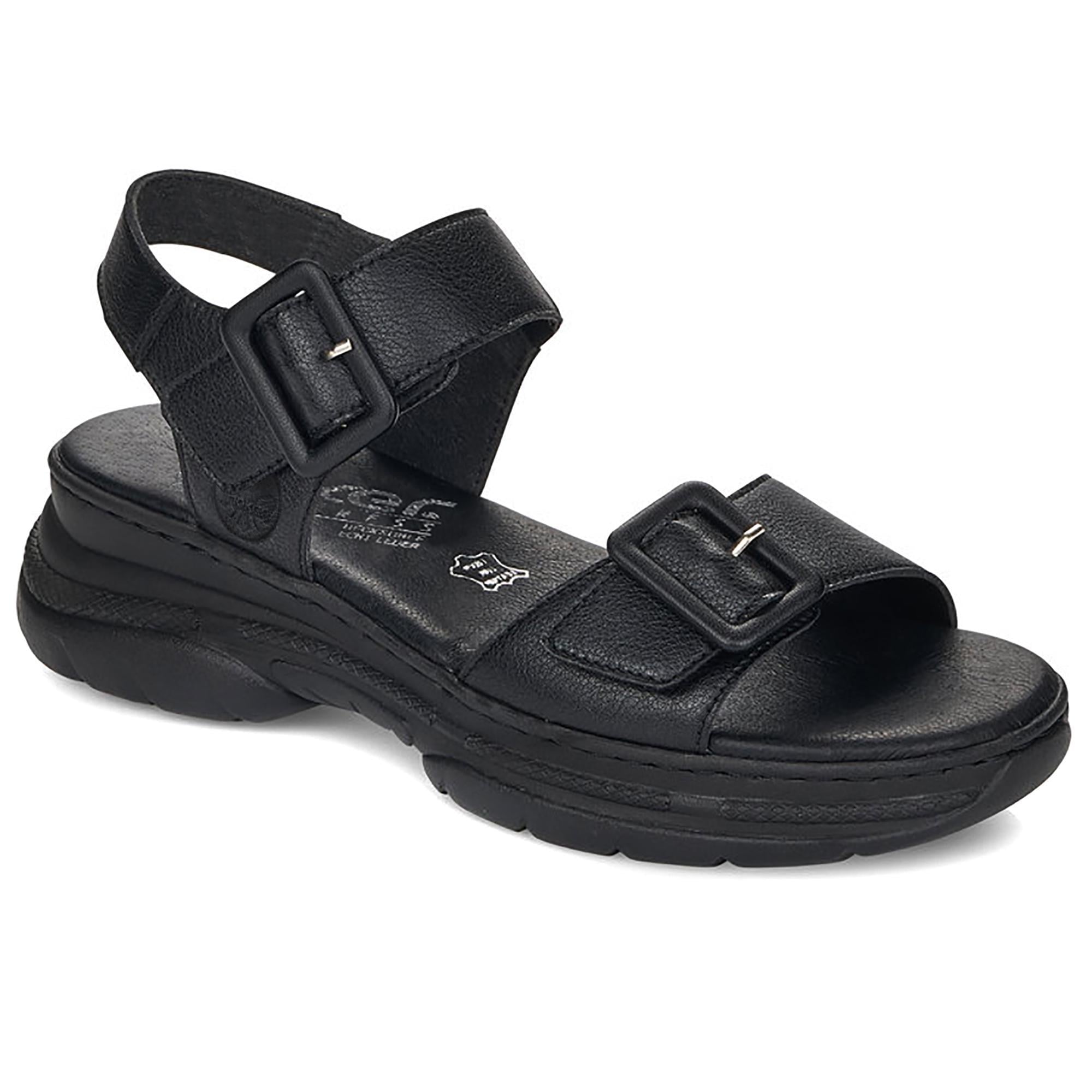 Сандалии женские летние RIEKER р. 41 Черный (060124-41)