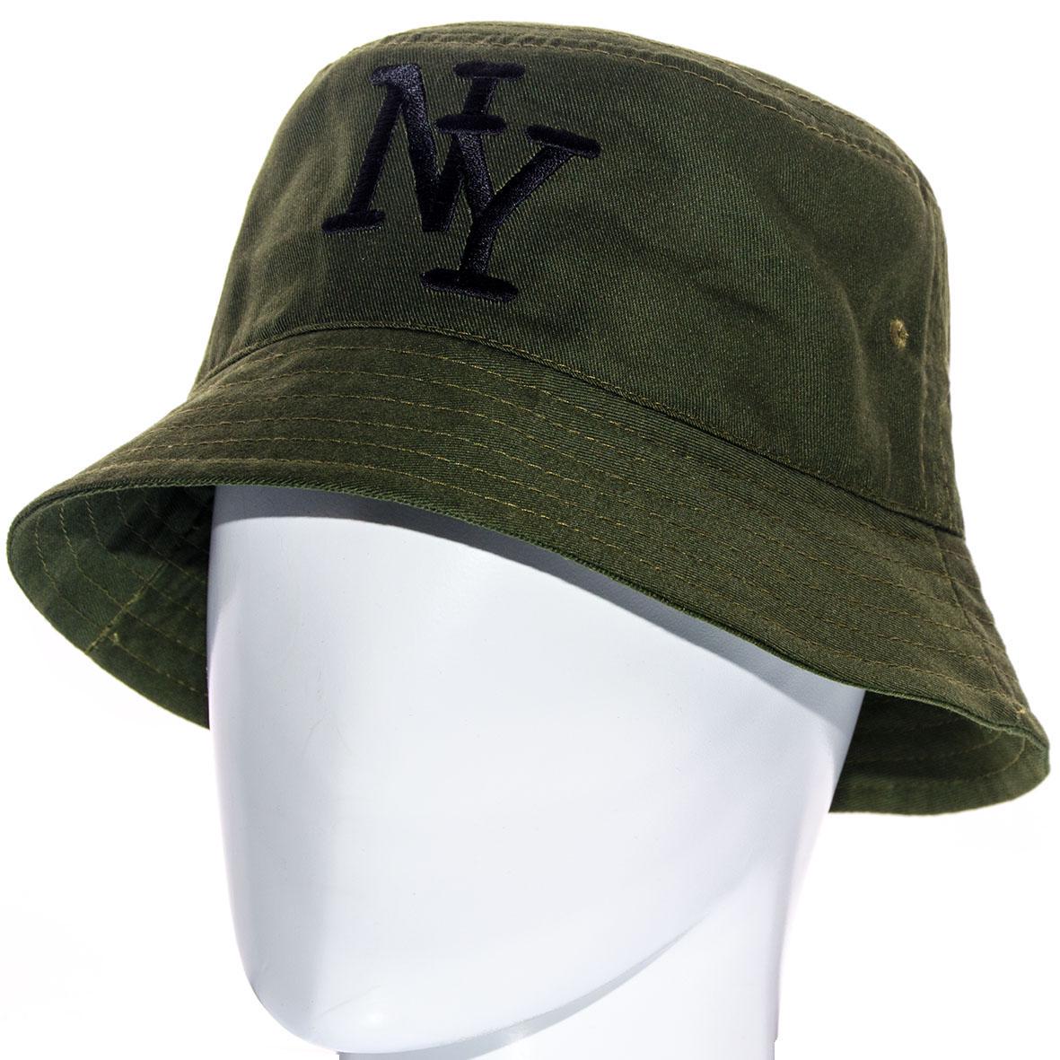 Панама летняя New York PKH21947 р. 57-58 L Темный Хаки (82578)