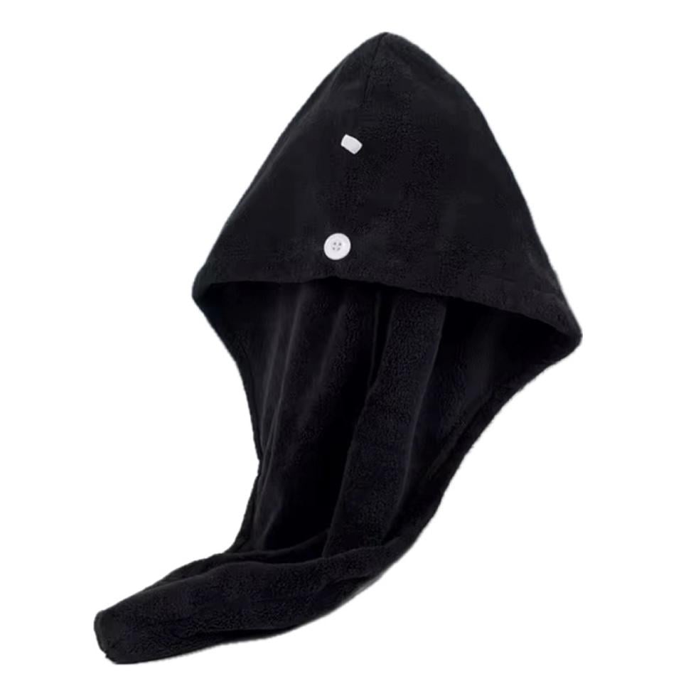 Полотенце-тюрбан для сушки волос Cocogreat Черный - фото 1 Полотенце-тюрбан для сушки волос Cocogreat Черный - фото 1