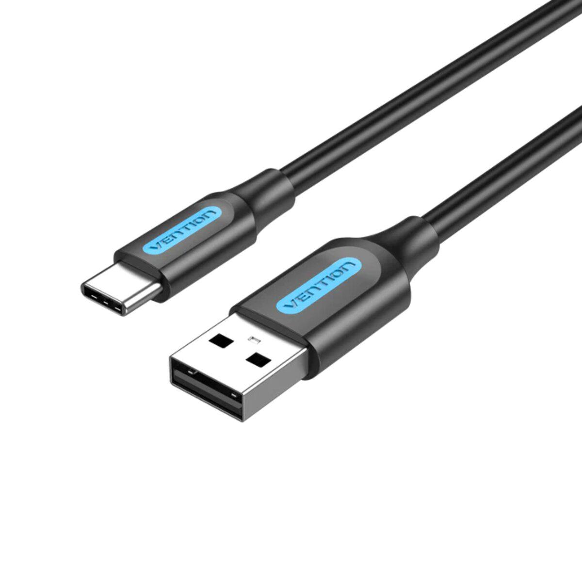 Кабель Vention USB to Type-C 3A 1 м Black (COKBF)