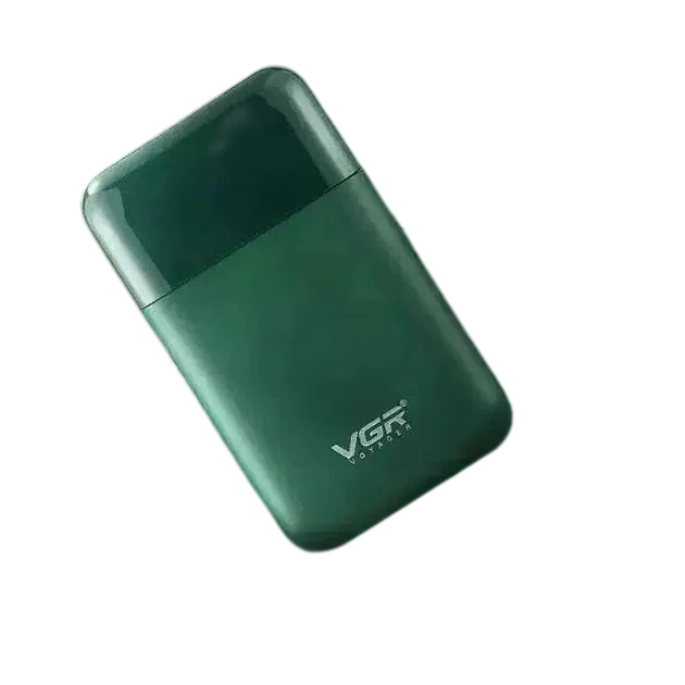 Електробритва для сухого та вологого гоління VGR з висувним тримером та щіткою для чищення USB (V-390)