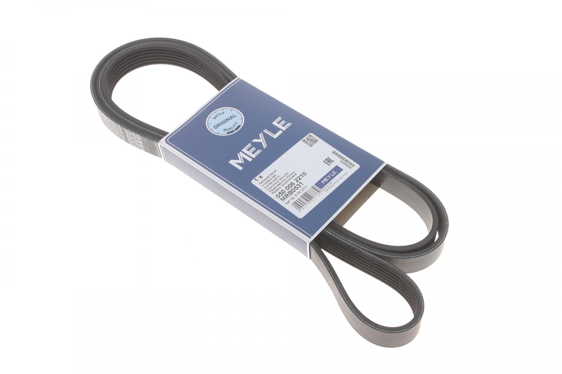Ремень генератора Meyle VW T4 2.5TDI ACV ALT PS AC 6PK2210-050006 2210