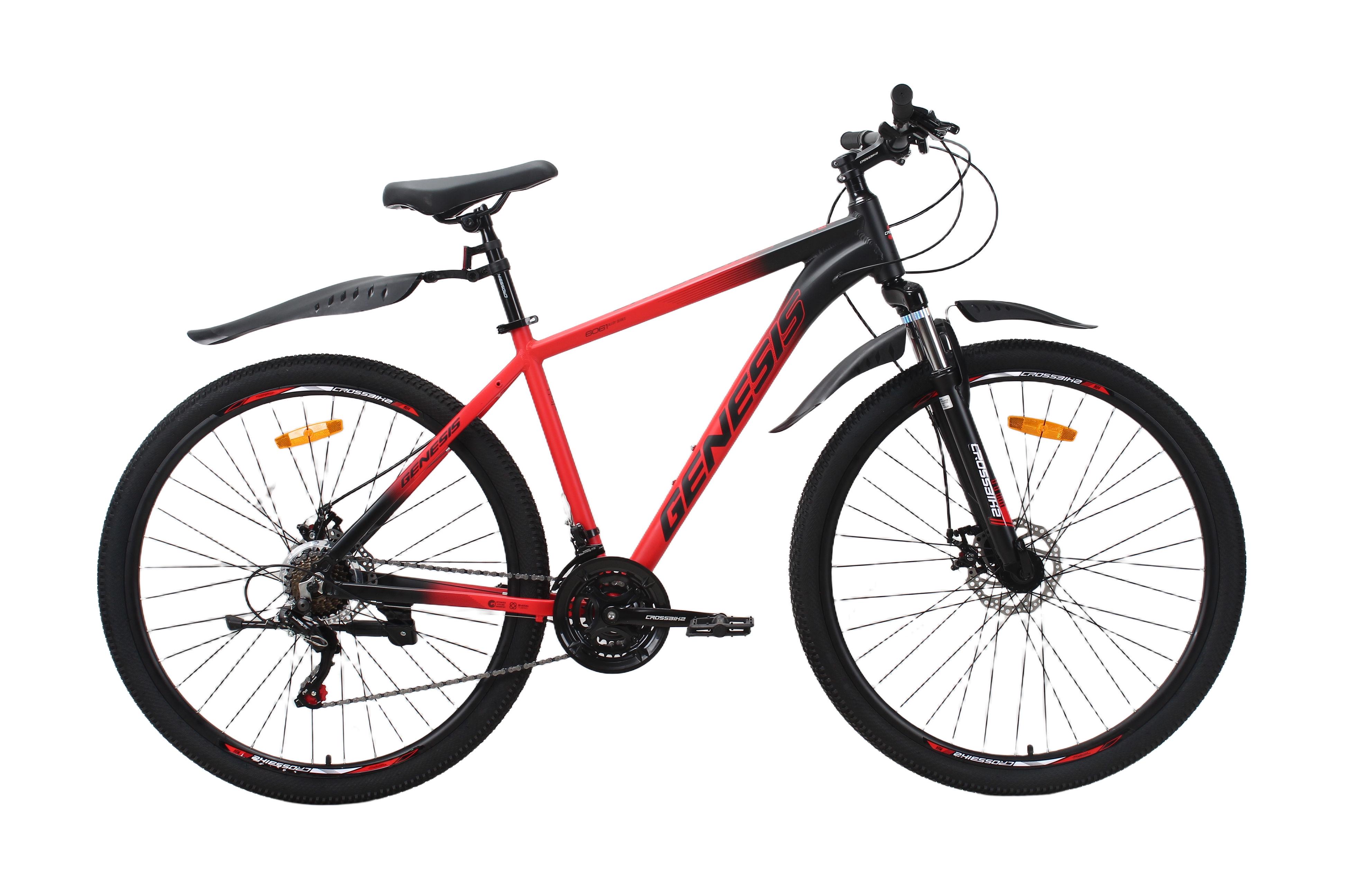 Велосипед Crossbike Genesis 29" 19" Черно-красный