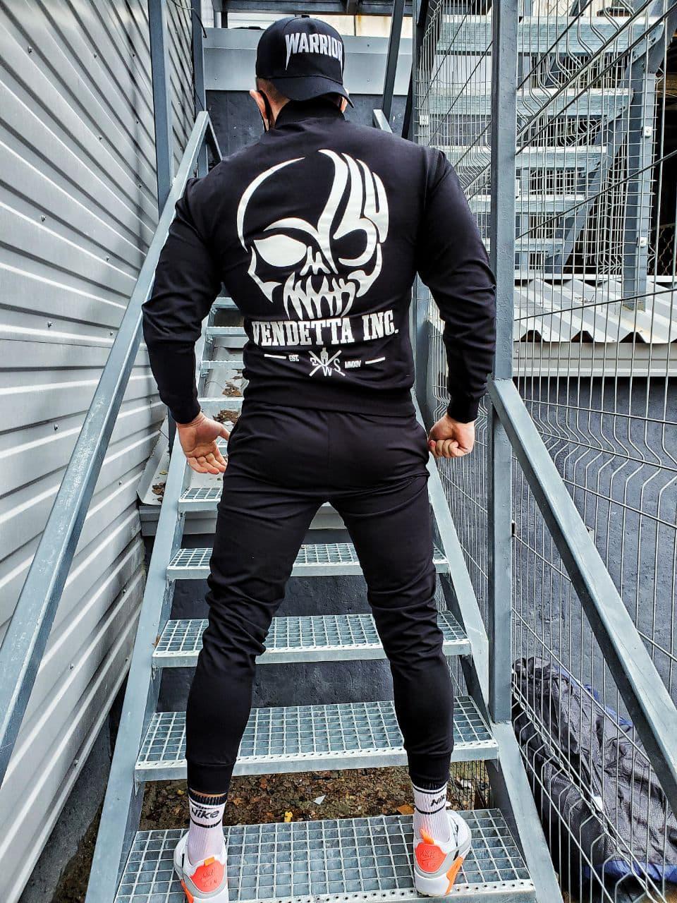 Костюм мужской Vendeta тонкий р. 46 Черный (23876418) - фото 4 Костюм мужской Vendeta тонкий р. 46 Черный (23876418) - фото 4