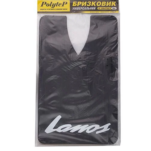 Брызговики Sport Master LANOS универсальные резиновые 2 шт. XL 230x375 мм (00000061639)