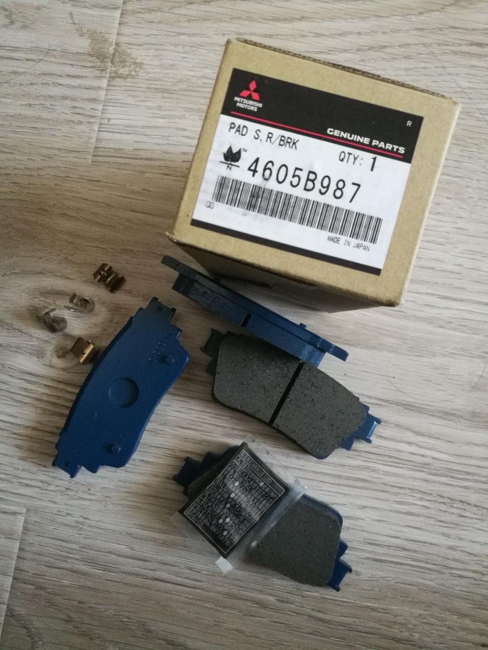 Гальмівні колодки Mitsubishi Outlander 3/Eclipse Cross/Outlander PHEV (28135993) - фото 3 Гальмівні колодки Mitsubishi Outlander 3/Eclipse Cross/Outlander PHEV (28135993) - фото 3