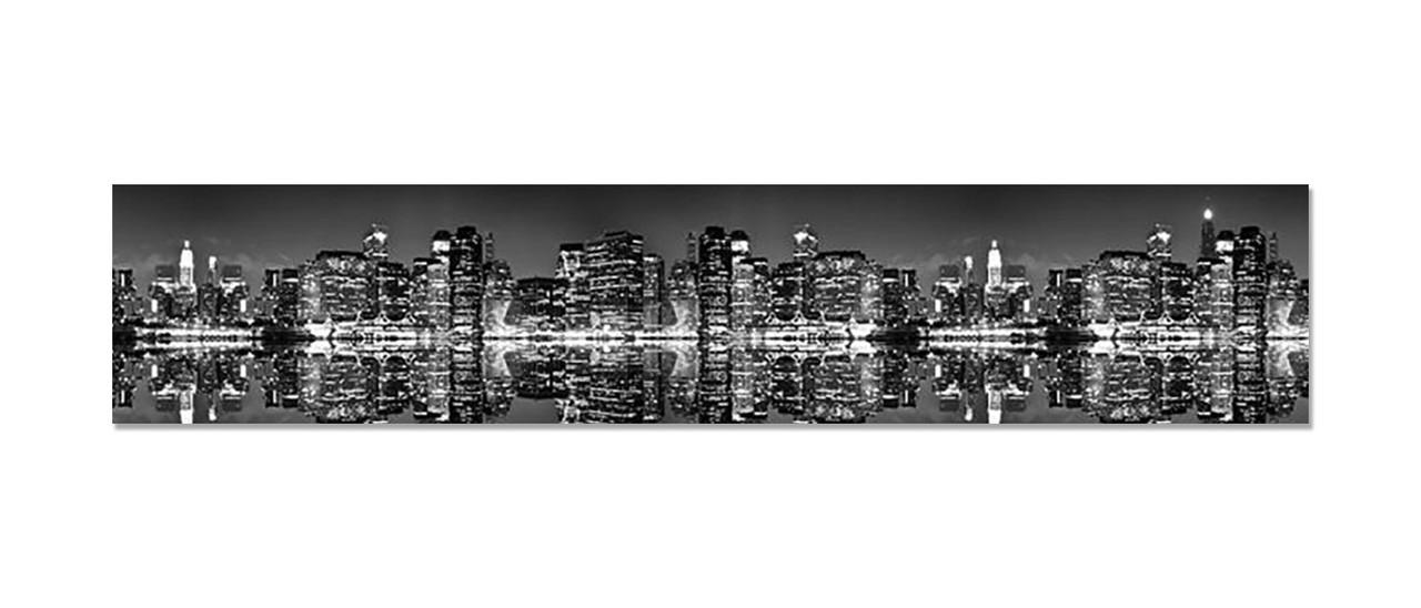 Наклейка виниловая на кухню Zatarga Город/Отражение 600х3000 мм (1283915671)