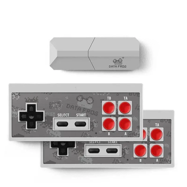 Ігрова приставка Data Frog Dendy Y2 Pro AV тюльпани White