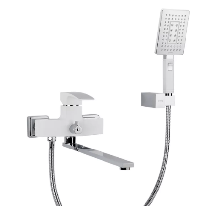 Смеситель для ванны Gappo Jacob G2207-7 d 35 мм Белый/Хром