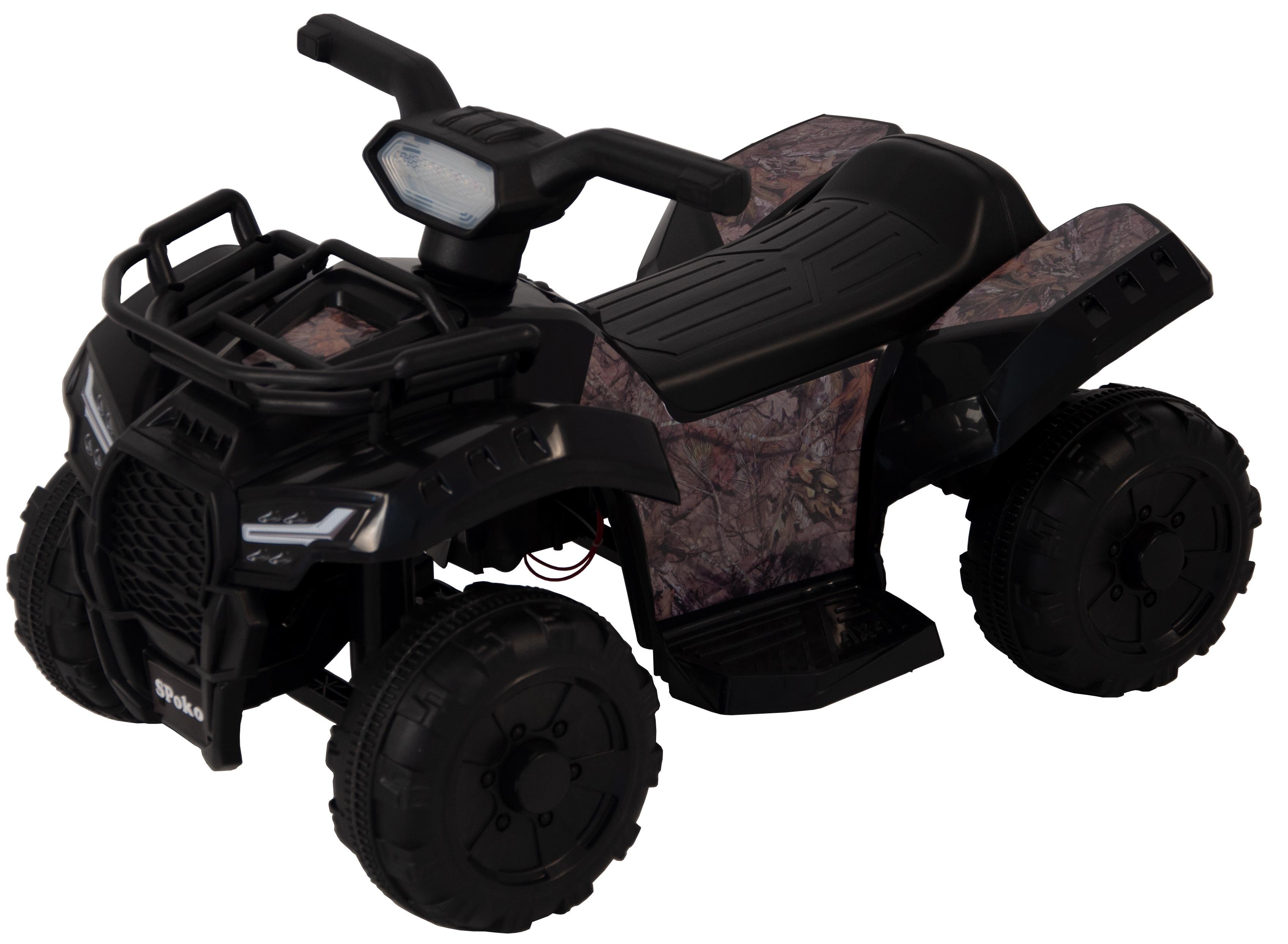 Электроквадроцикл детский SPOKO Mly-518 Черный (4442) - фото 2