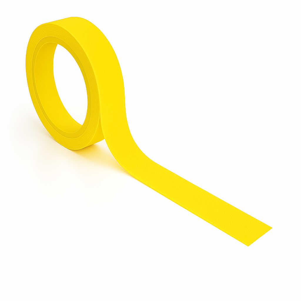 Лента флуоресцентная светящаяся 2,5х5,5 м Желтый (1801383)