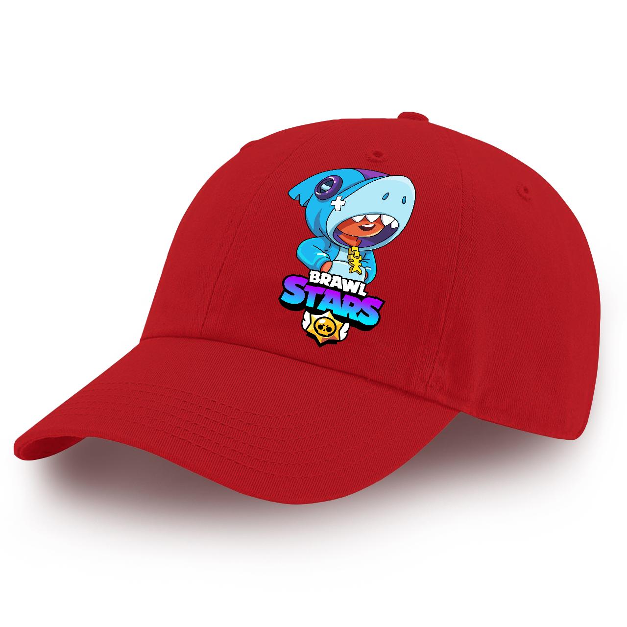 Кепка дитяча Leon Shark Brawl Stars Червоний (9273-1016-RD)
