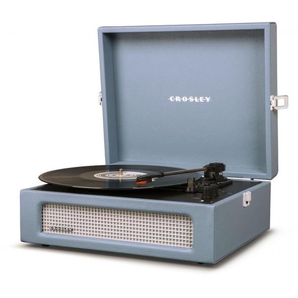 Вініловий програвач Crosley Voyager Plus Blue - фото 2