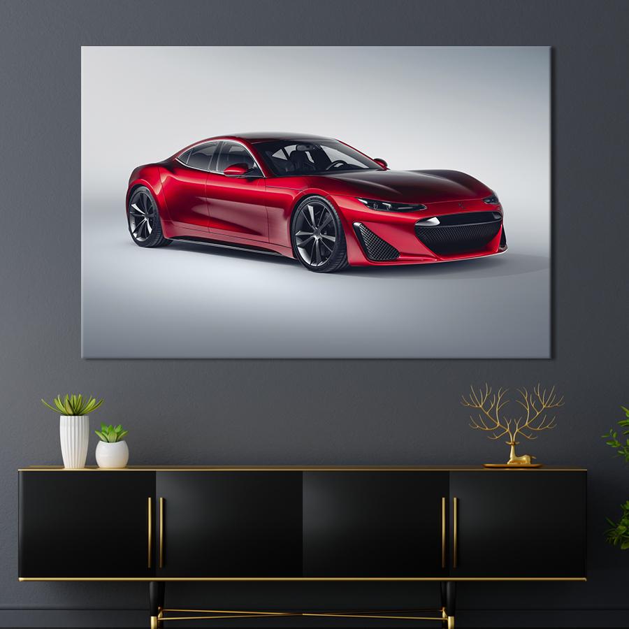 Картина на холсте Автомобиль Drako Dragon 75x50 см (1257-1)