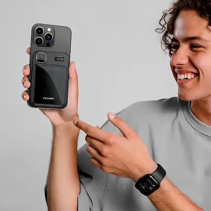 Повербанк 10000 mAh MagSafe беспроводнойЧ ерный (234575398_633) - фото 4