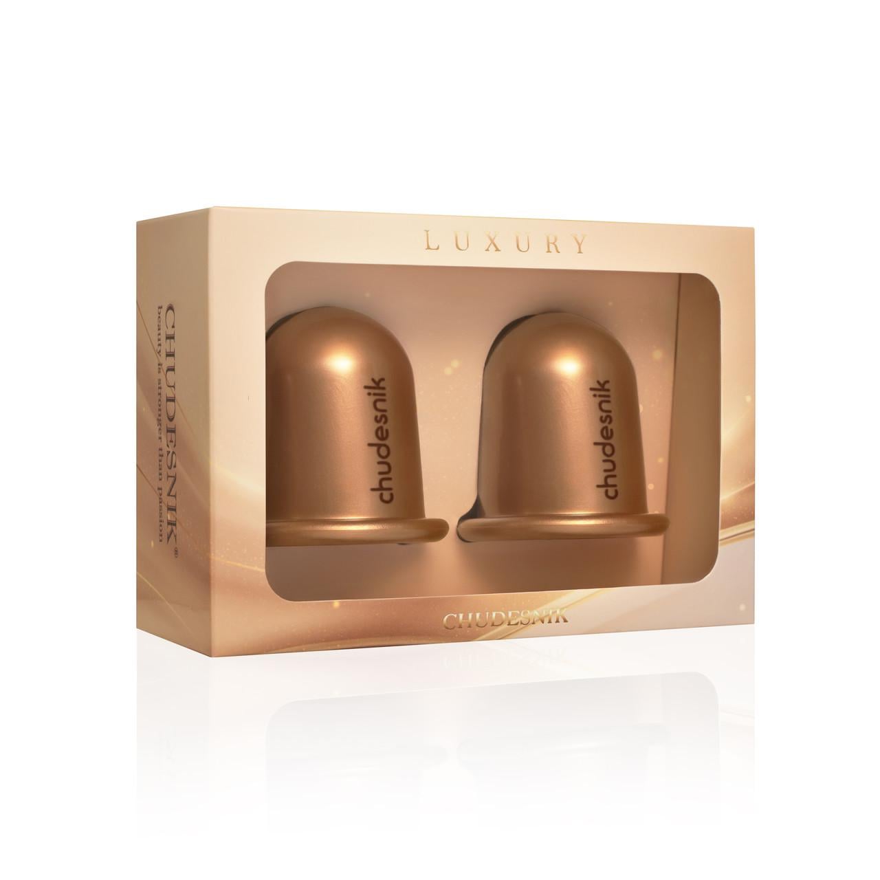 Банки массажные вакуумные Chudesnik БМП-35 для тела 2 шт. Бронзовый (86120486) Банки массажные вакуумные Chudesnik БМП-35 для тела 2 шт. Бронзовый (86120486)