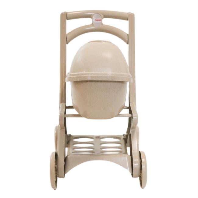 Візочок для ляльок і пупсів Doloni Toys з еко-пластика 43х32х57 см Бежевий (150-98-0121/02ECO) - фото 4 Візочок для ляльок і пупсів Doloni Toys з еко-пластика 43х32х57 см Бежевий (150-98-0121/02ECO) - фото 4