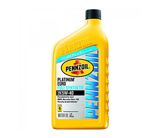 Моторное масло Pennzoil Platinum Euro 5W-40 0,946 л