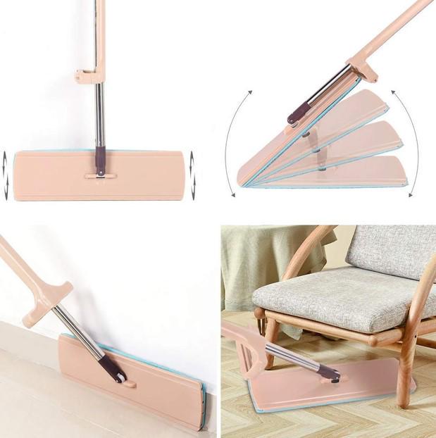 Швабра для пола Spin 360 Easy с микрофиброй и системой автоматического отжима (2104618573) - фото 6