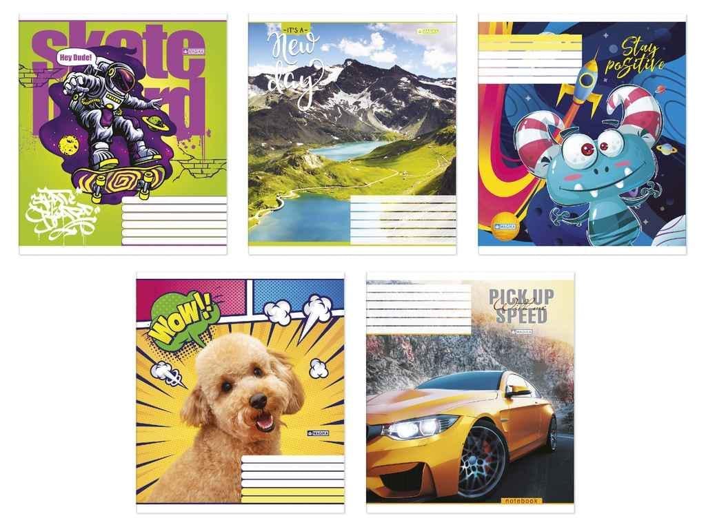 Тетрадь в косую линию Magika 12 л. 20 шт. ТВ-67 0011 (935481)