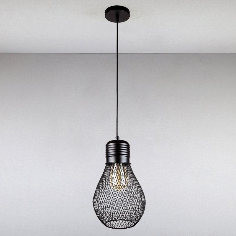 Люстра лофт Light House LS-13461-1 BK Чорний