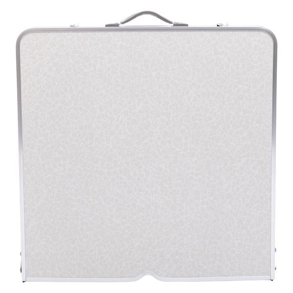 Набор кемпинговый раскладной JY-12061W стол/4 стула для пикника/рыбалки/отдыха/туризма Белый (7866)