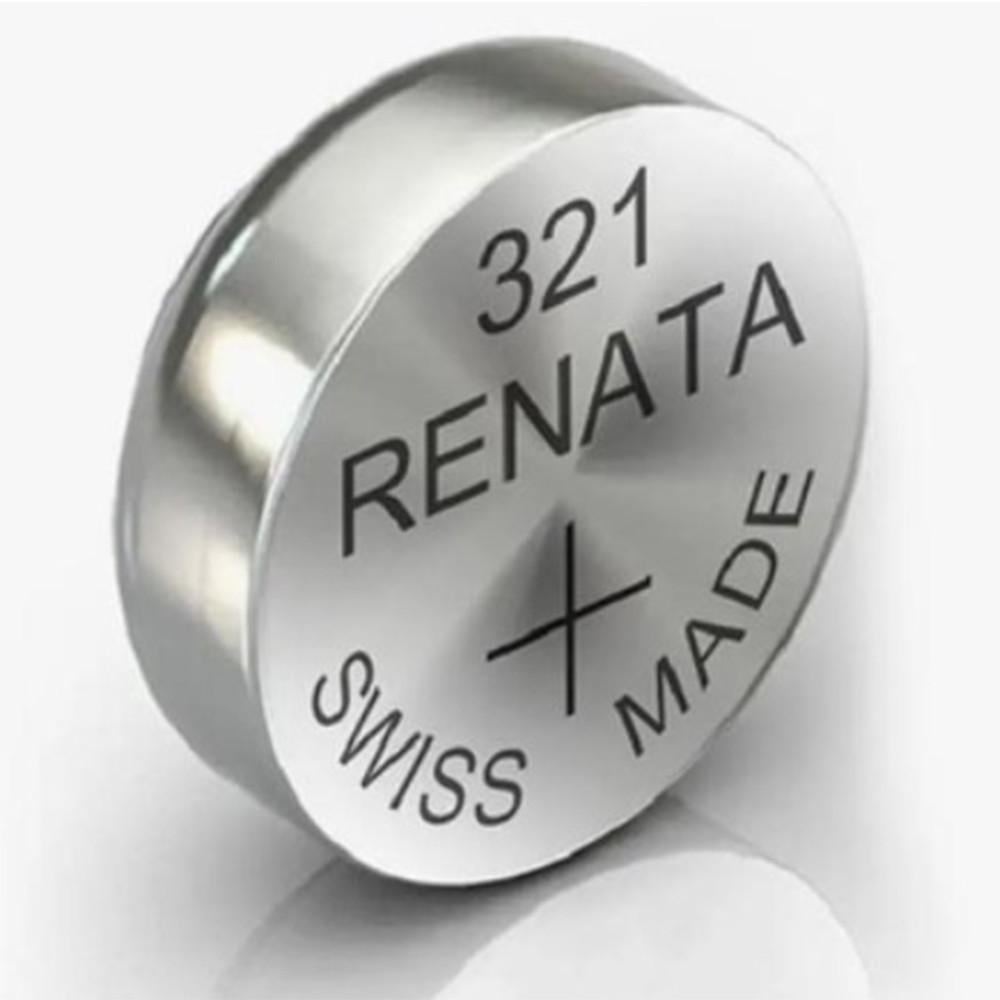 Батарейка часовая Renata 1 шт. R321 Silver Oxide (SR616SW) Батарейка часовая Renata 1 шт. R321 Silver Oxide (SR616SW)