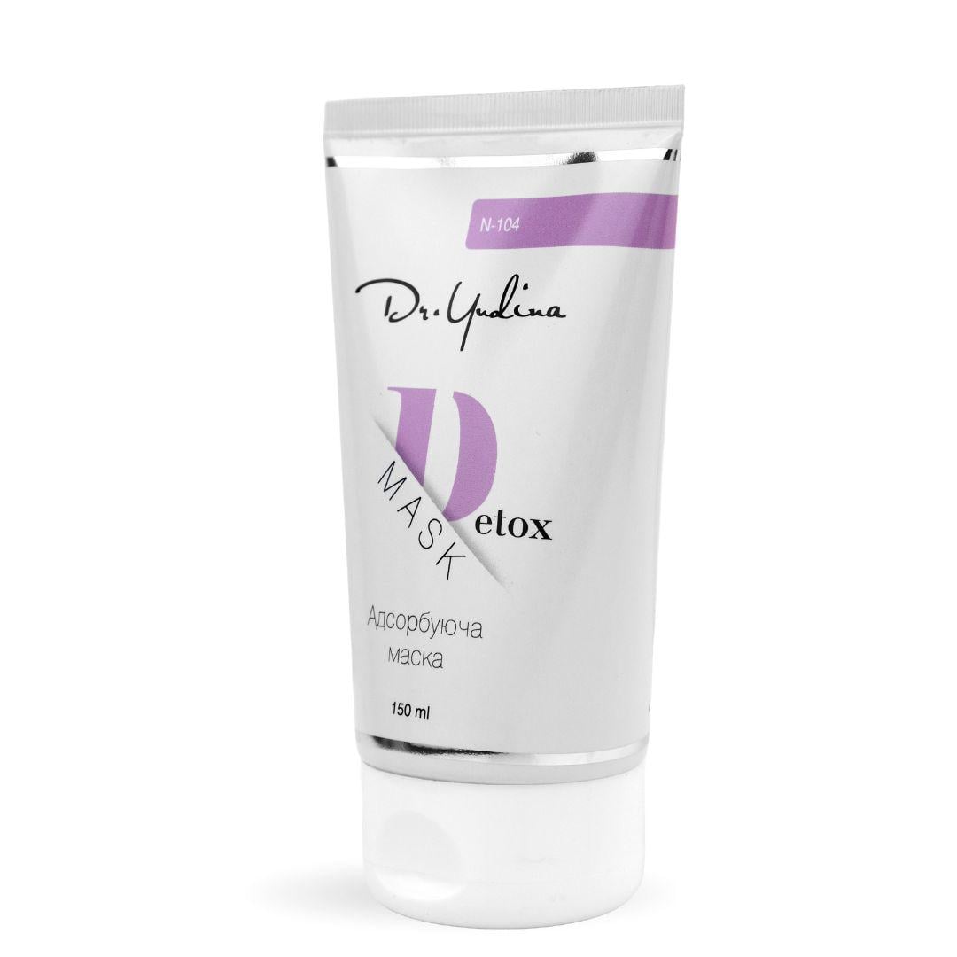 Детокс-маска абсорбуюча для обличчя з каоліном та вугіллям Dr.Yudina Detox Mask 150 мл (N104) Детокс-маска абсорбуюча для обличчя з каоліном та вугіллям Dr.Yudina Detox Mask 150 мл (N104)