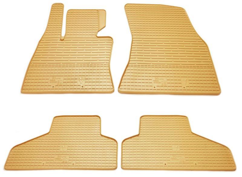 Коврики резиновые Stingray BMW X5 F15 13-/X6 F16 14- 4 шт. Бежевый (2027124)