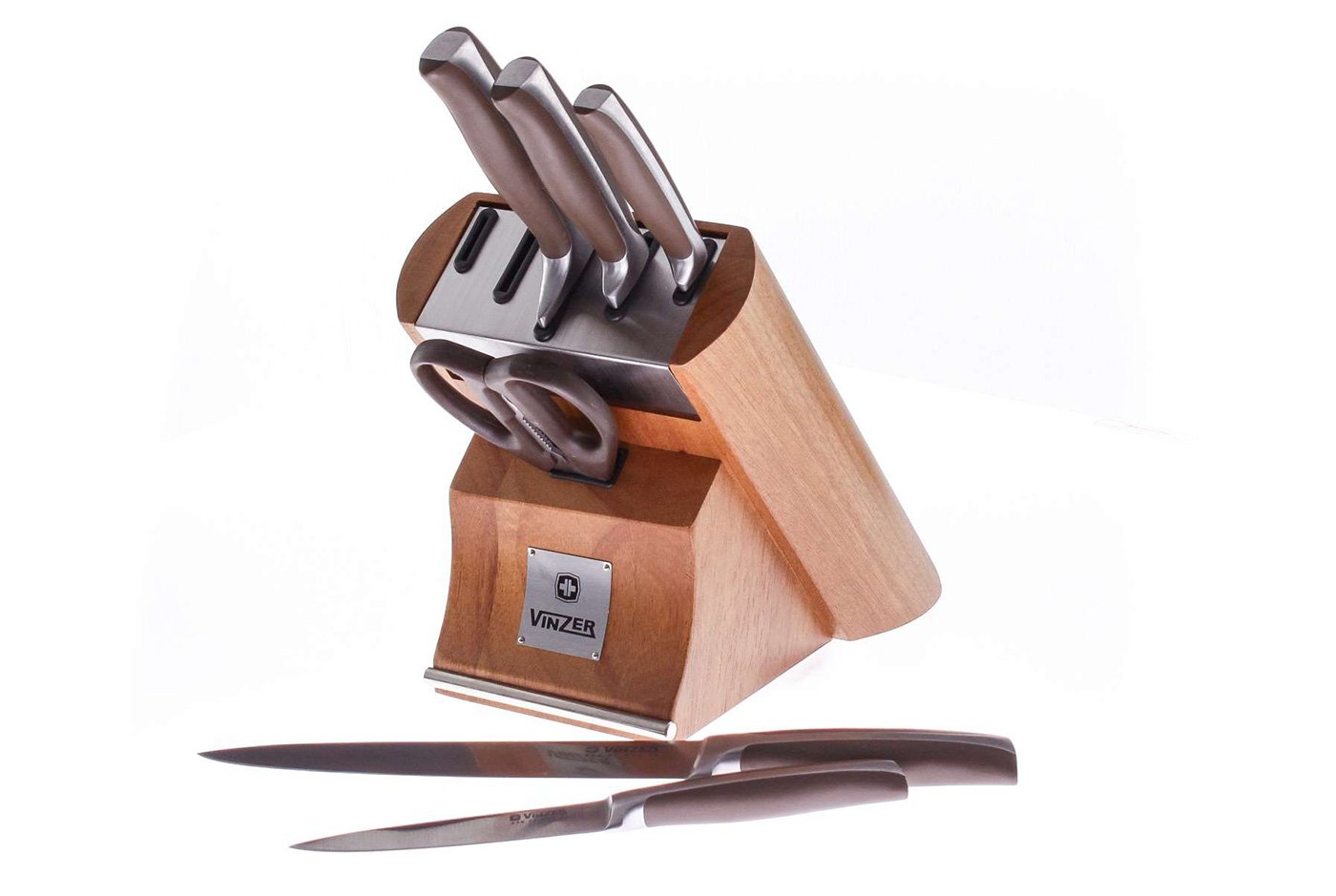 Набір ножів Vinzer 89124 Massive 7 пр. (8101) - фото 2