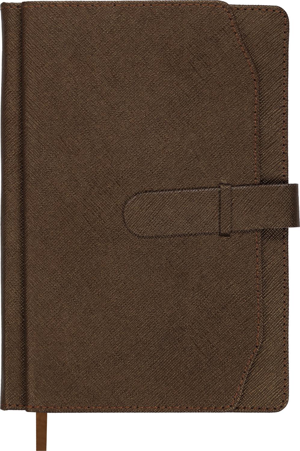 Ежедневник недатированный Buromax CREDO A5 288 страниц Коричневый (BM.2017-25)