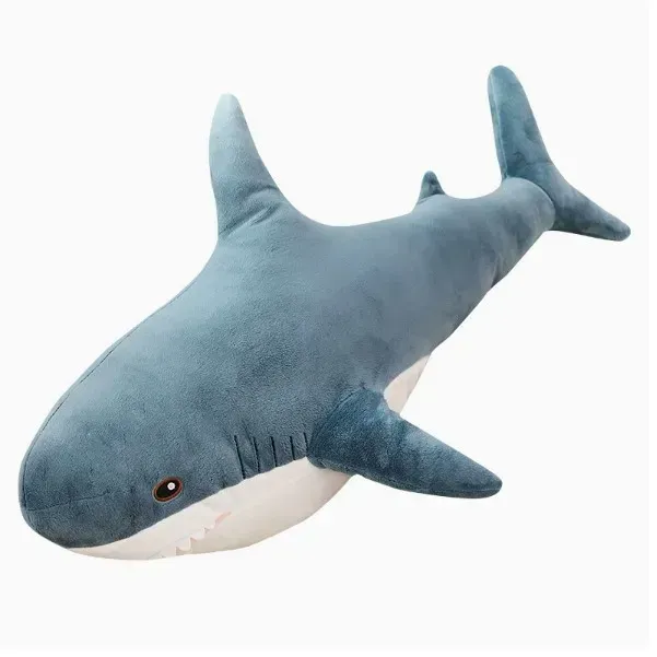 Іграшка м’яка дитяча Акула-обіймашка 100 см