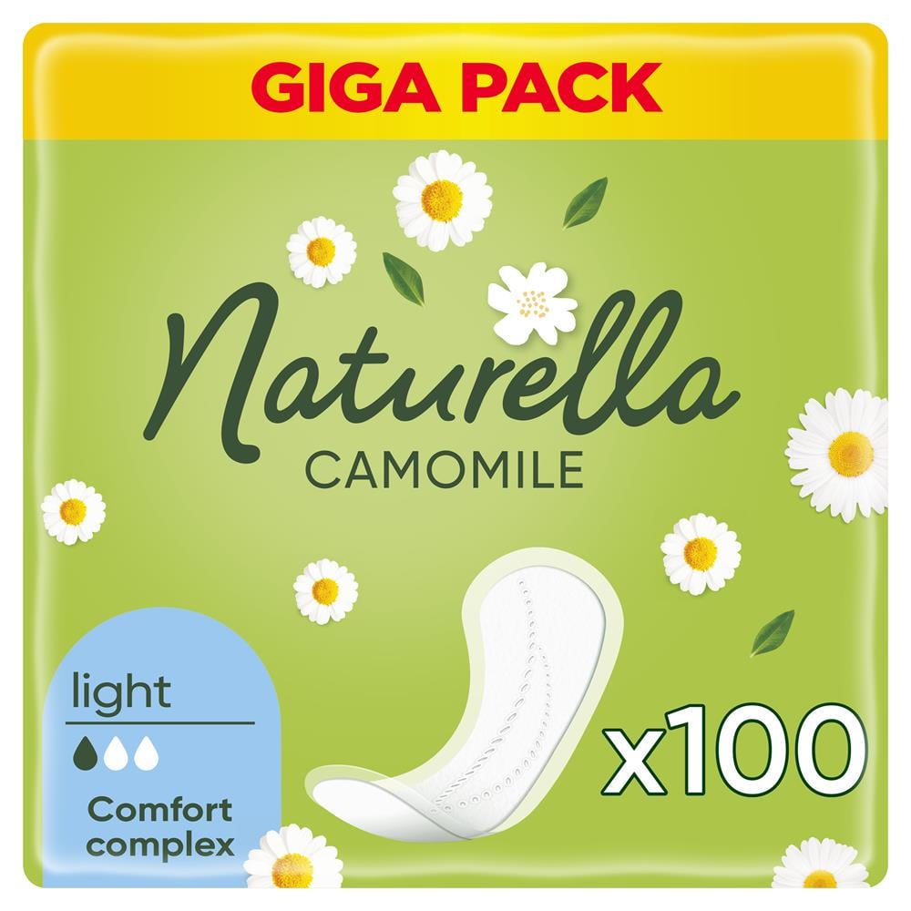 Прокладки гигиенические ежедневные Naturella Camomile Light Quatro 100 шт. (30849340)