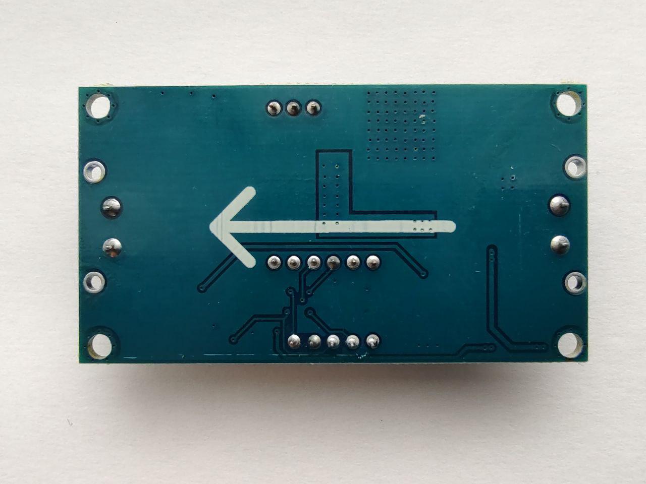 Перетворювач знижувальний LM-2596 3A DC-DC 4.5-40V - 1.25-37V з вбудованим вольтметром (147) - фото 5 Перетворювач знижувальний LM-2596 3A DC-DC 4.5-40V - 1.25-37V з вбудованим вольтметром (147) - фото 5