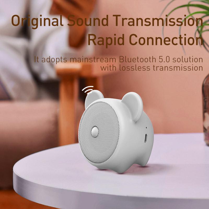 Портативна колонка BASEUS Q Chinese Zodiac Wireless Speaker Mouse E06 Bluetooth 300 мАг (1626d081) - фото 7